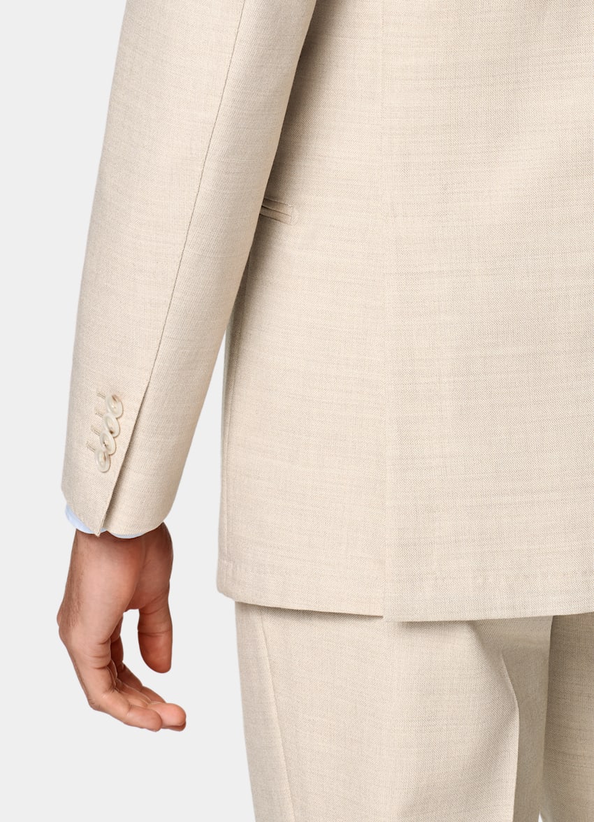 Sand Tailored Fit Havana Suit