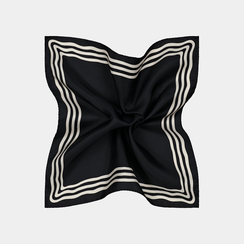 Navy Pocket Square