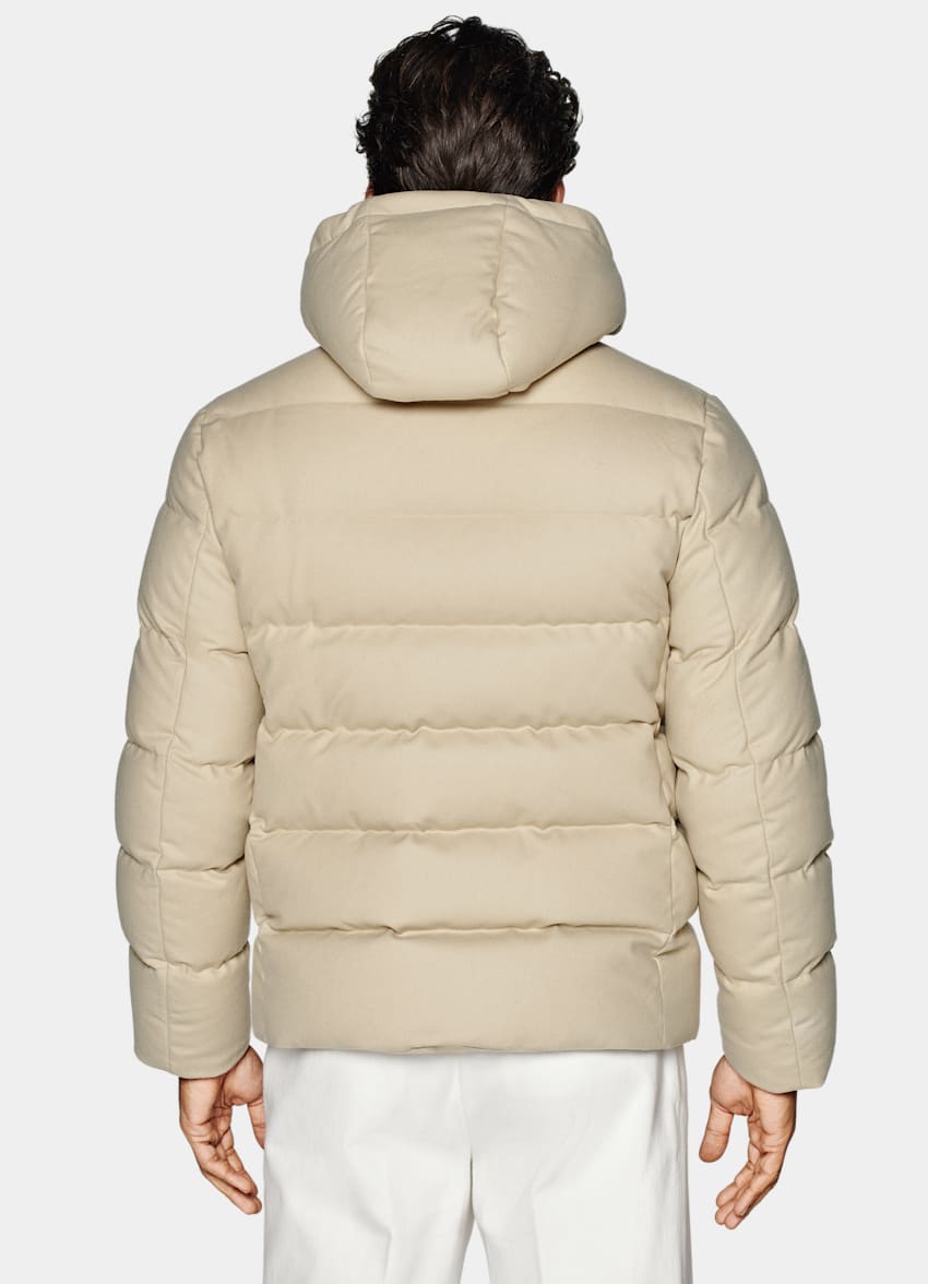 Light Brown Down Jacket