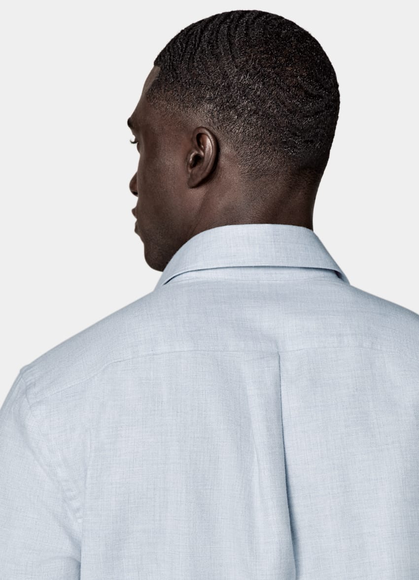 Light Blue Tailored Fit Shirt