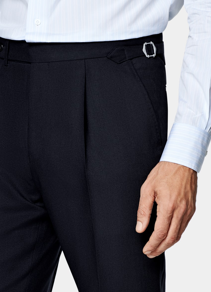 Navy Tailored Fit Havana Suit