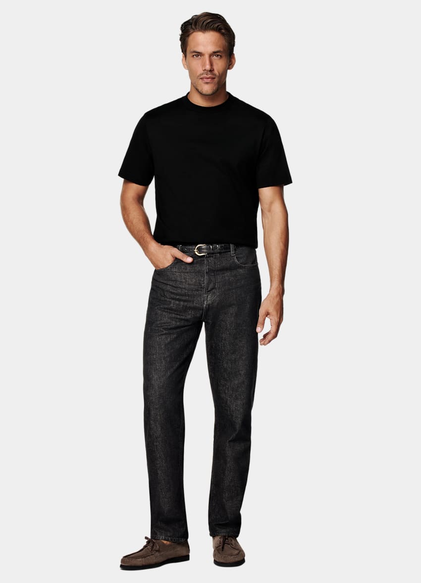 Black Crewneck T-Shirt