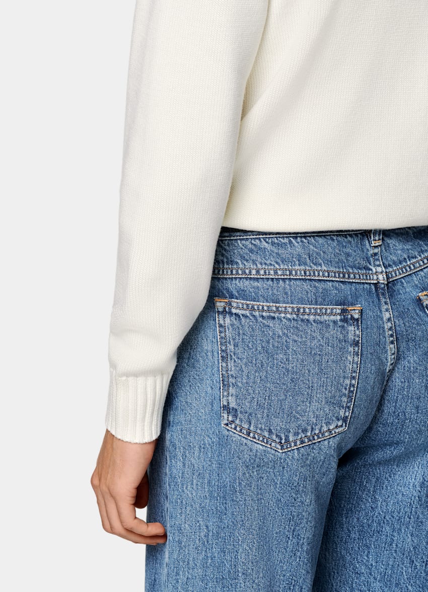 Off-White Merino Crewneck