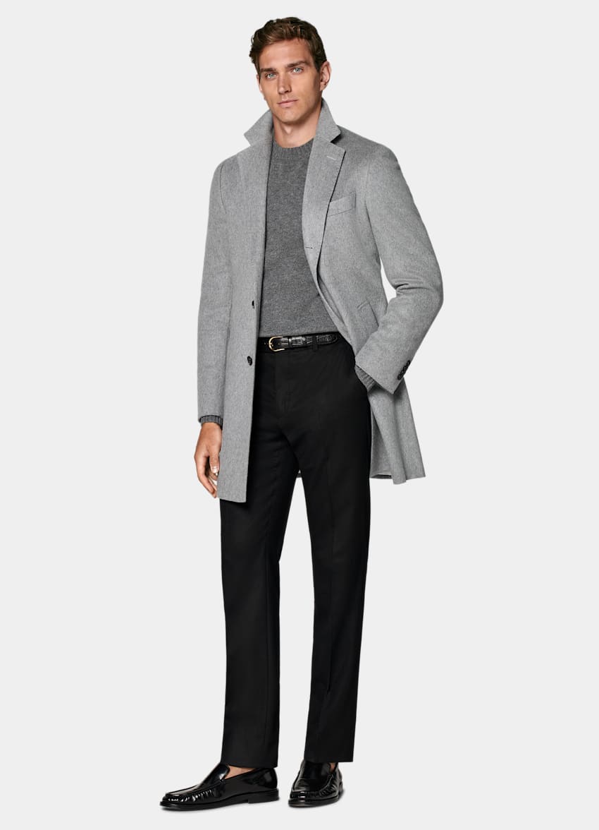 Light Grey Overcoat