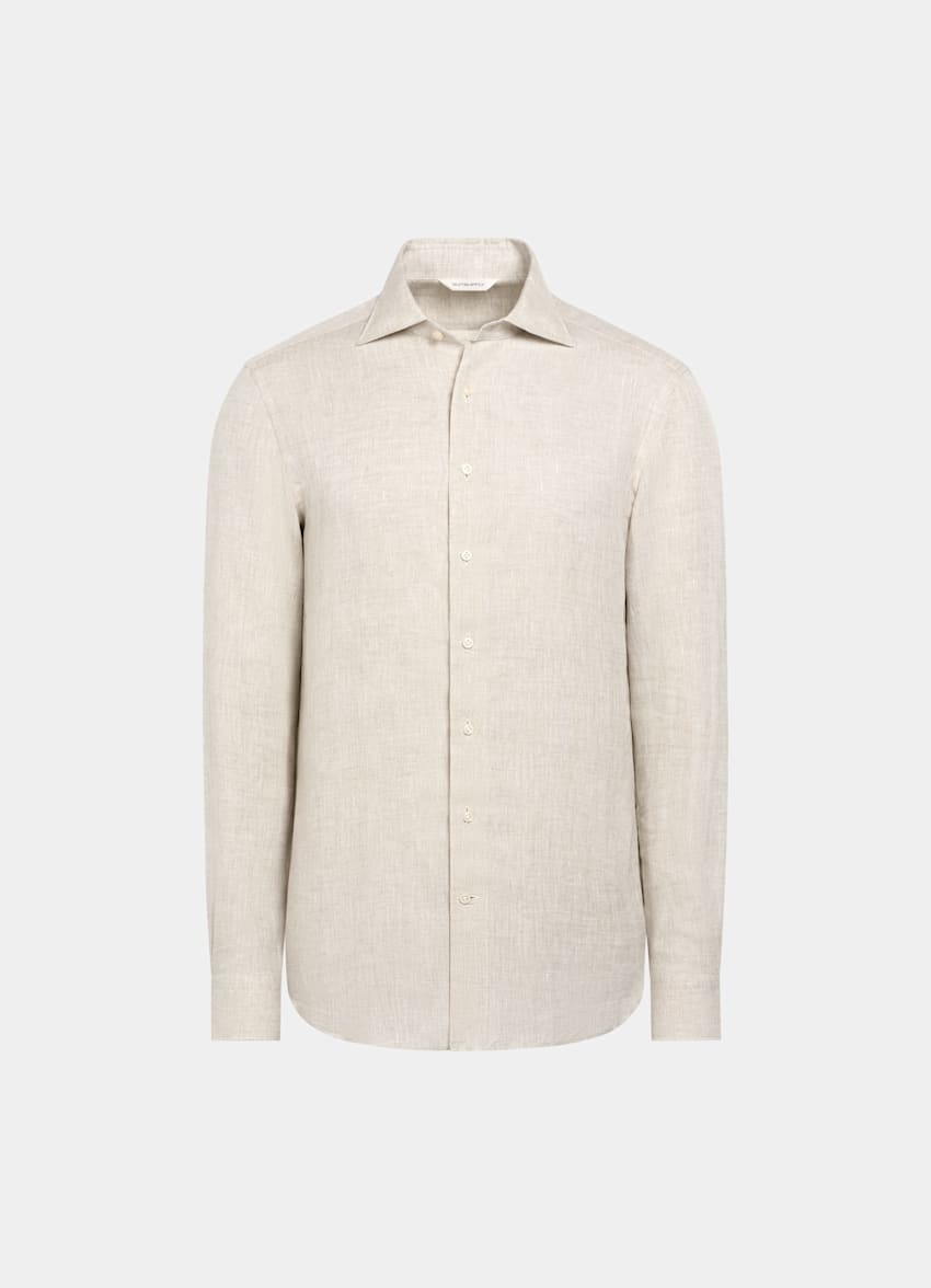 Mid Blue Tailored Fit Shirt