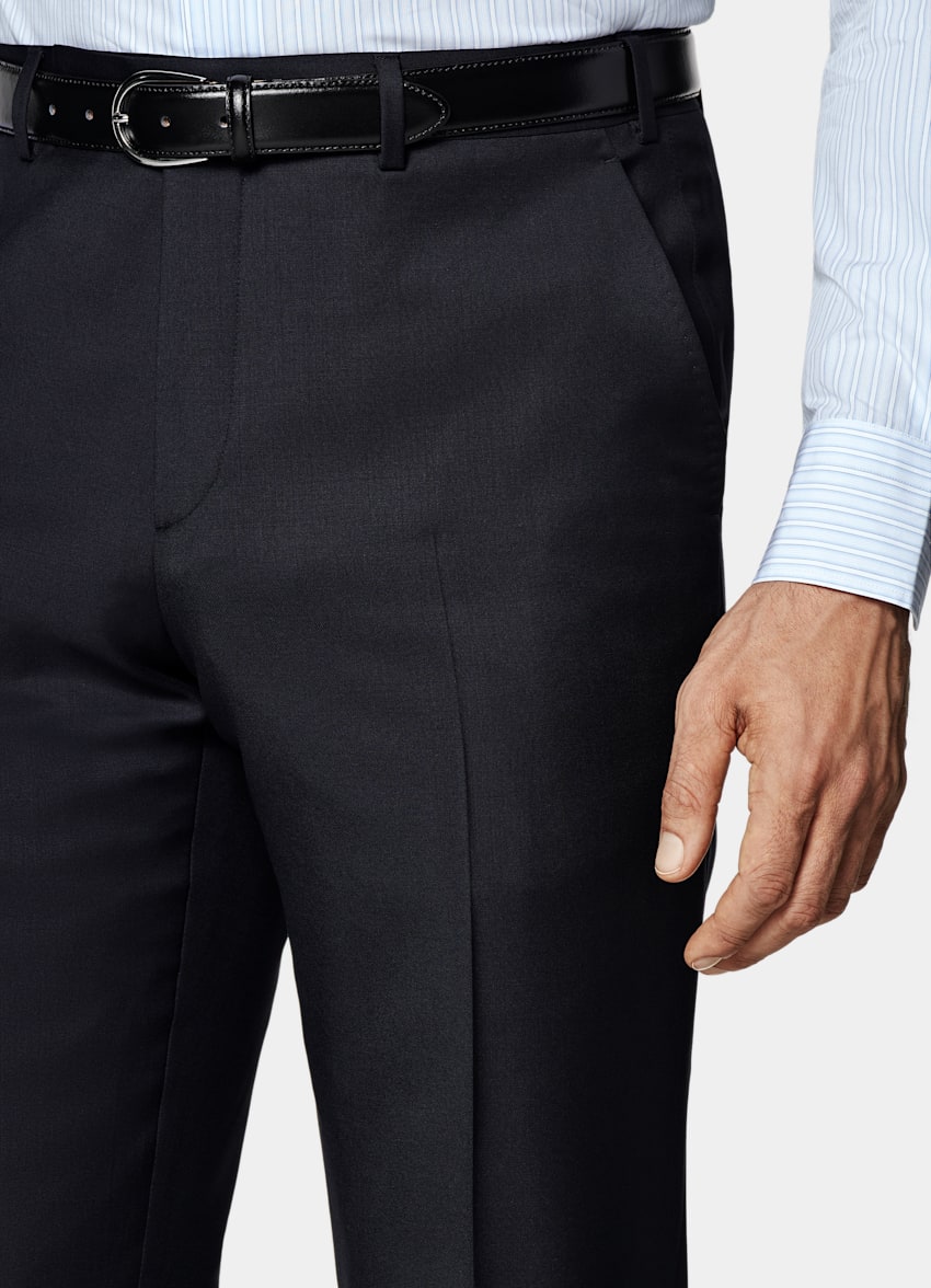 Navy Custom Made Suit