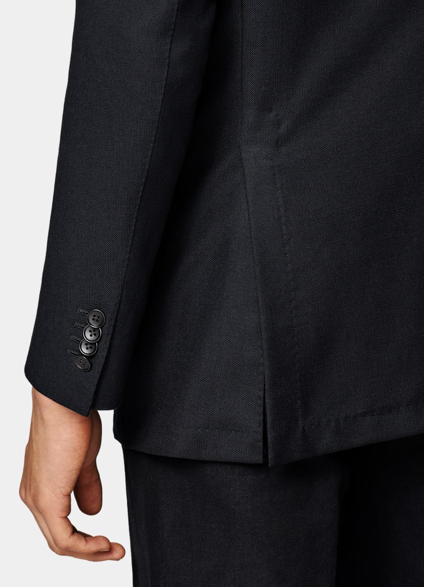 Navy Relaxed Fit Roma Blazer