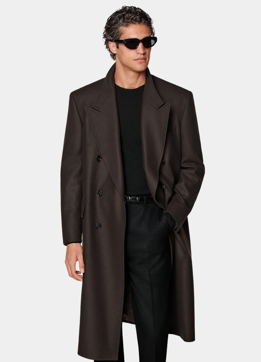 Dark Brown Overcoat