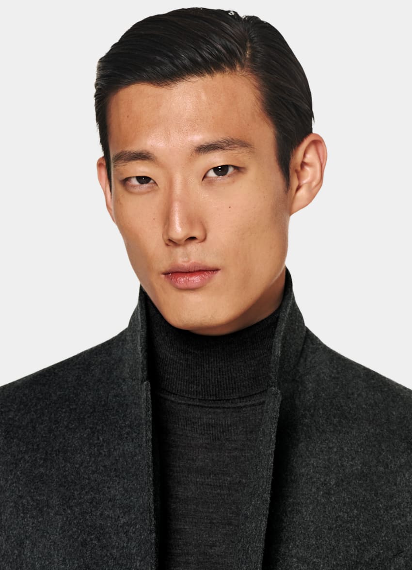 Dark Grey Overcoat