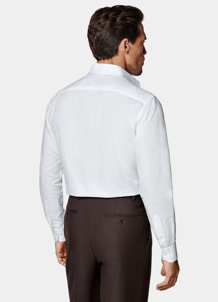 White Tailored Fit Shirt