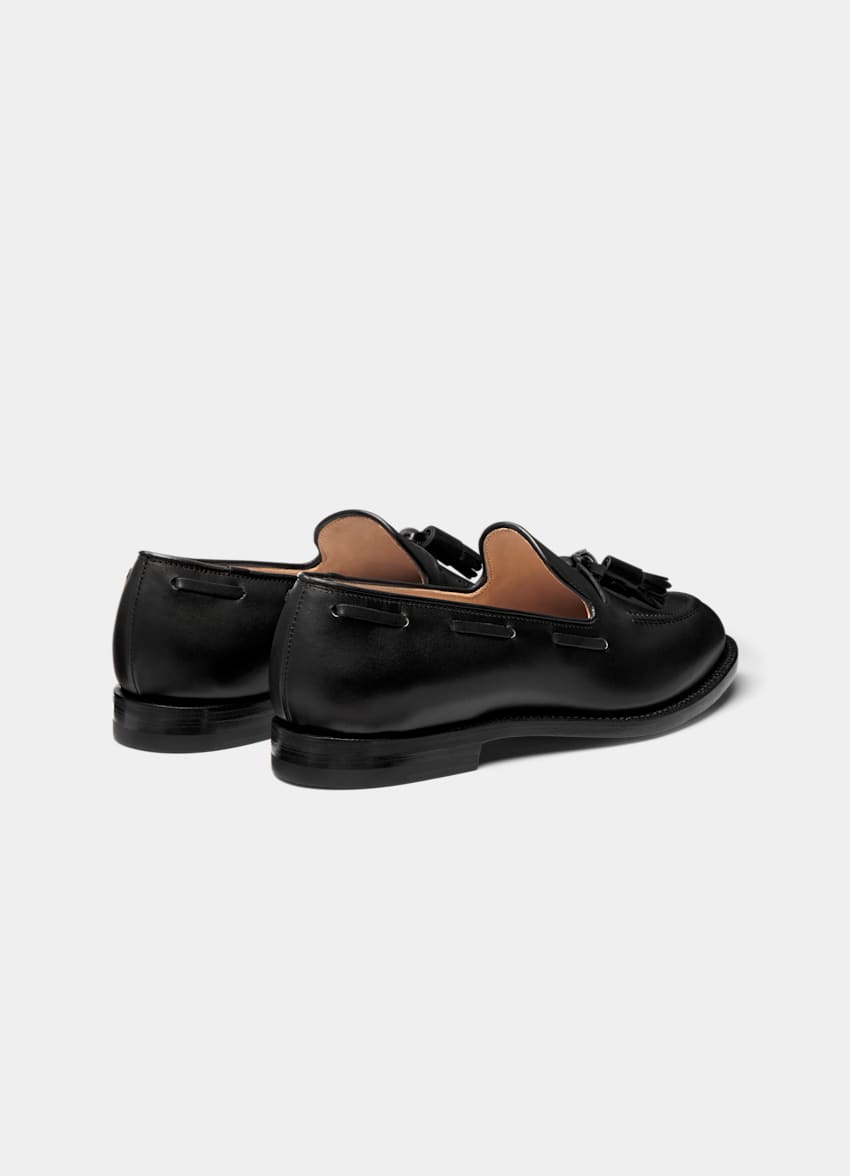 Black Tassel Loafer