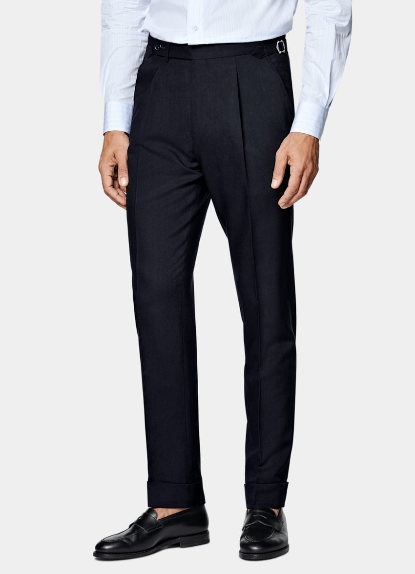Navy Tailored Fit Havana Suit
