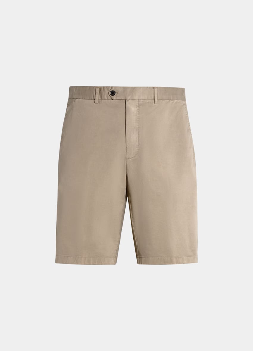 Navy Slim Leg Shorts