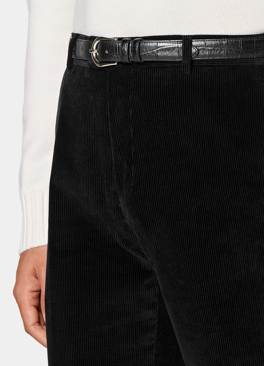Black Straight Leg Pants