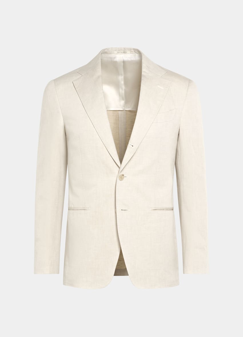 Sand Tailored Fit Havana Suit Jacket