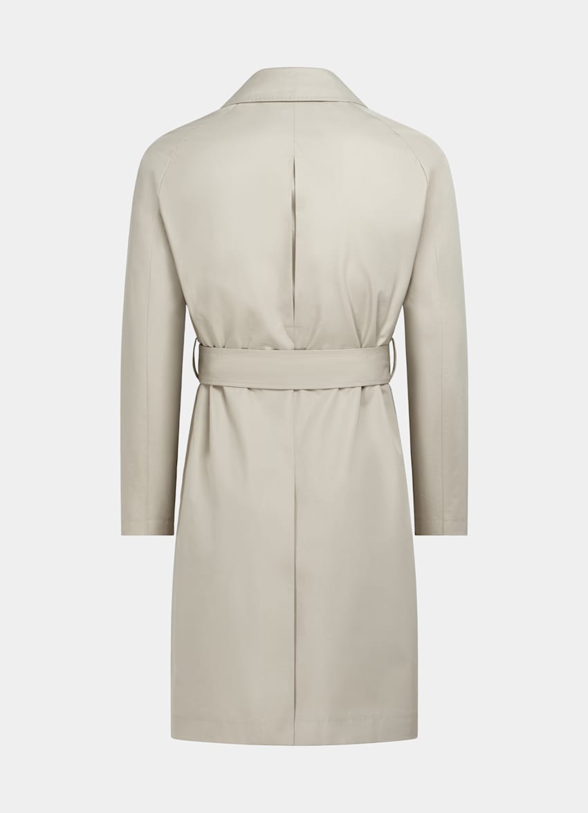 Sand Belted Trench Coat