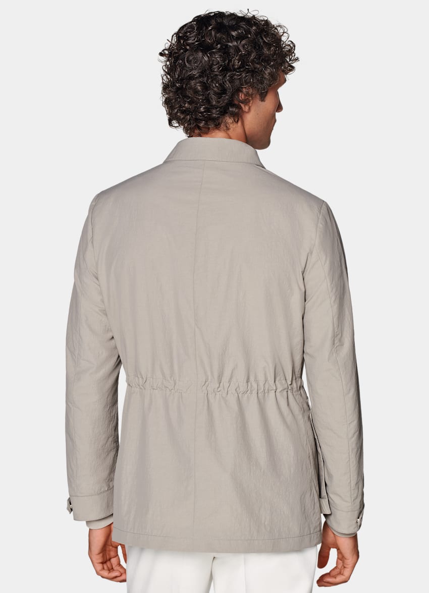 Light Taupe Field Jacket