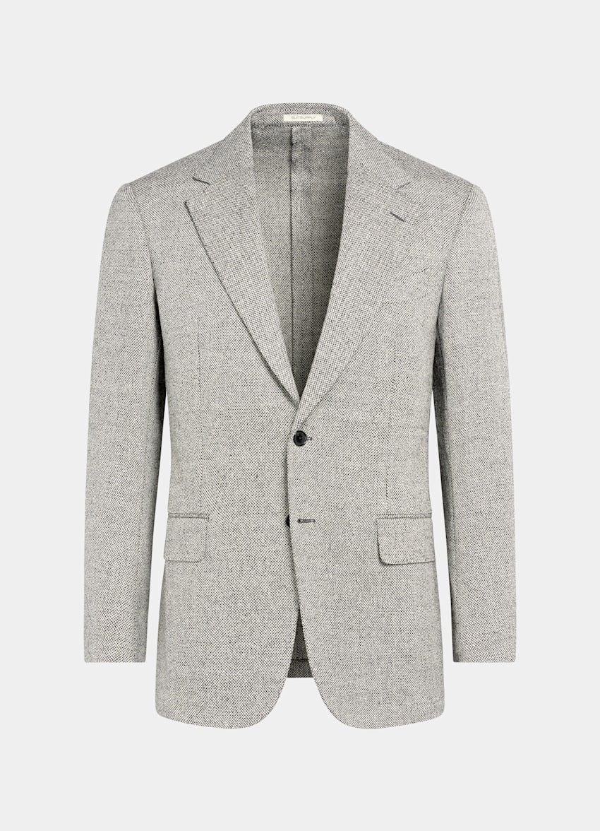 Black Tailored Fit Milano Blazer