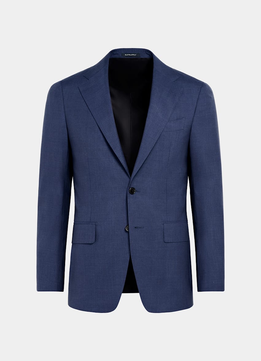 Mid Blue Custom Made Suit