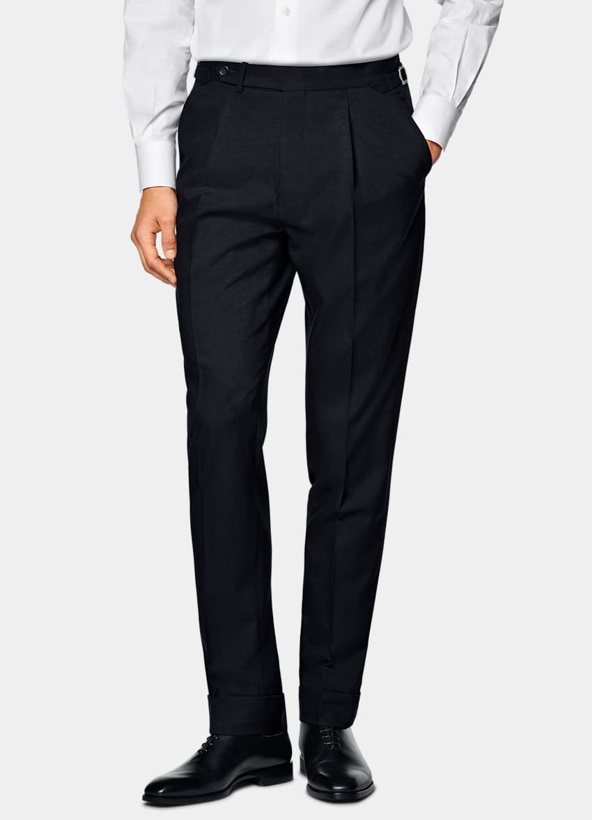 Navy Tailored Fit Havana Suit