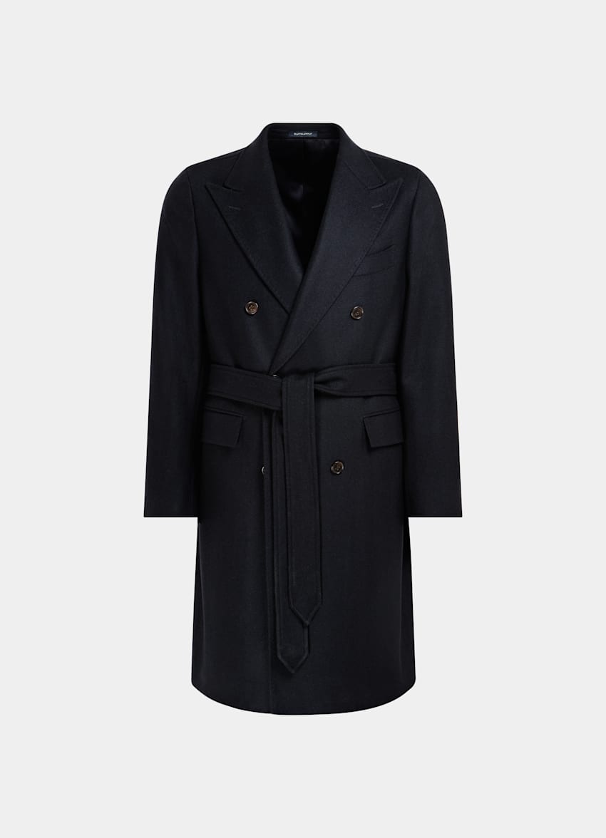 Off-White Belted Overcoat