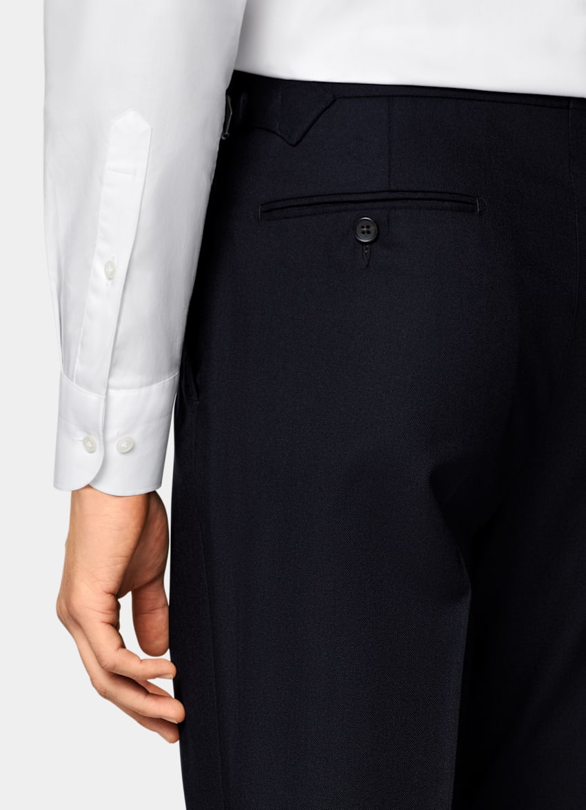 Navy Tailored Fit Havana Suit