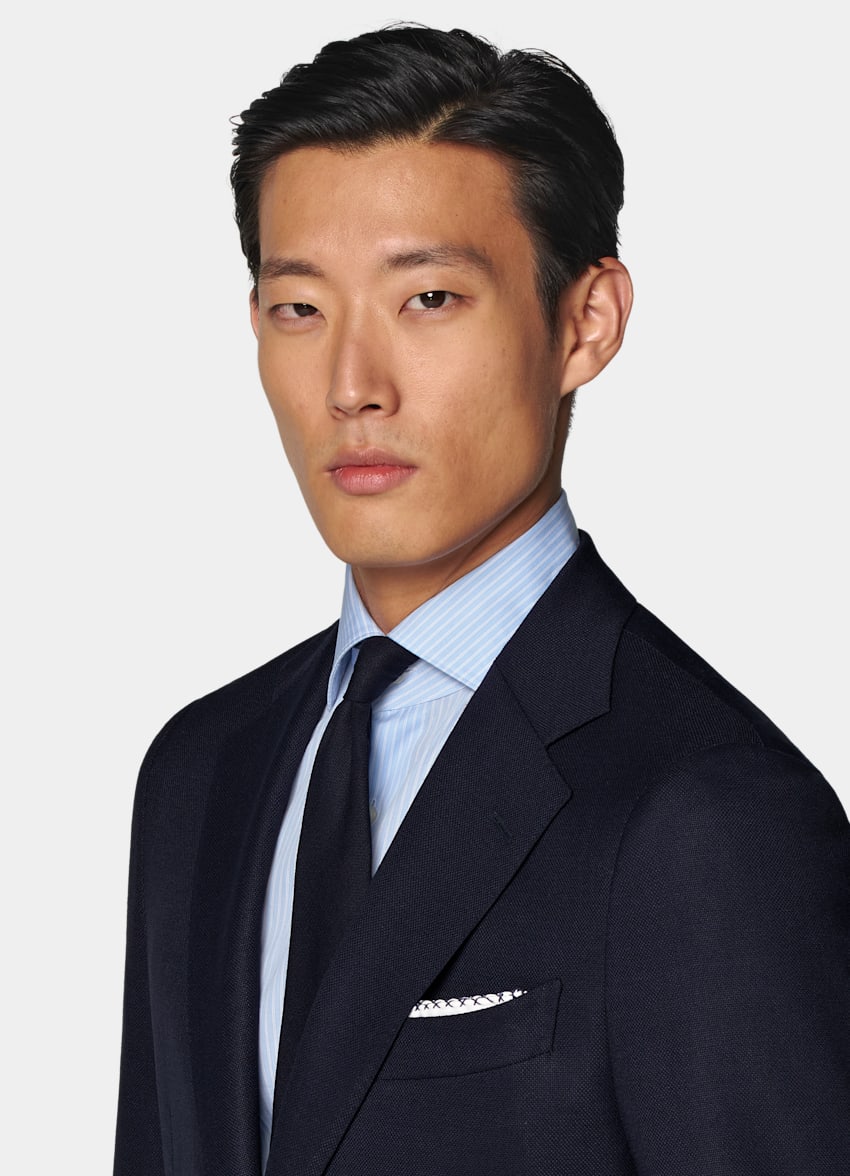 Navy Perennial Tailored Fit Havana Suit