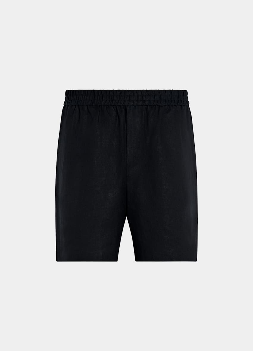 Mid Brown Straight Leg Shorts