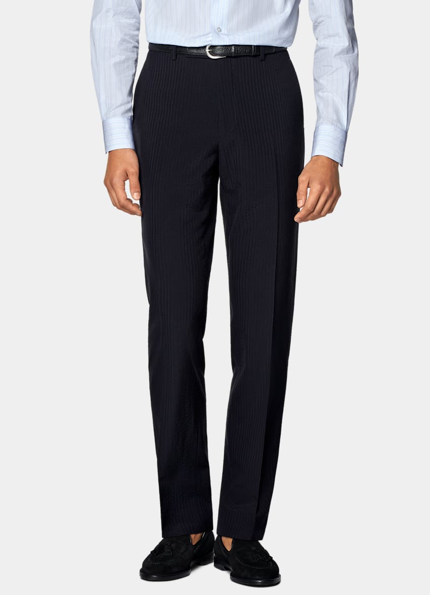 Navy Relaxed Fit Roma Suit