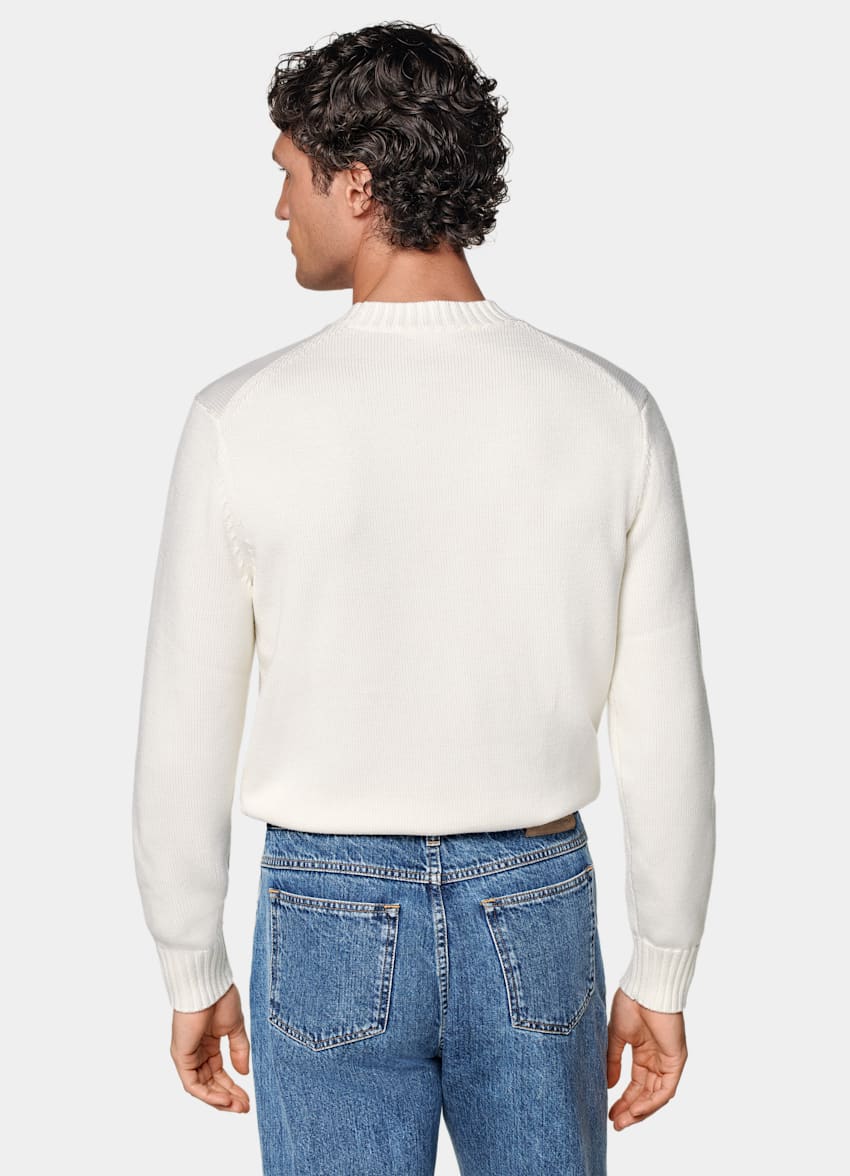 Off-White Merino Crewneck