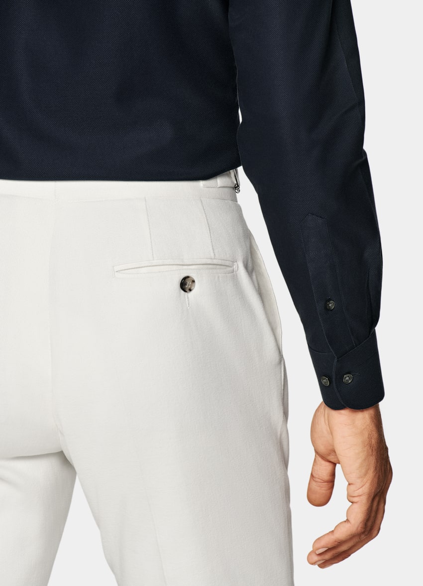 Navy Royal Oxford Slim Fit Shirt