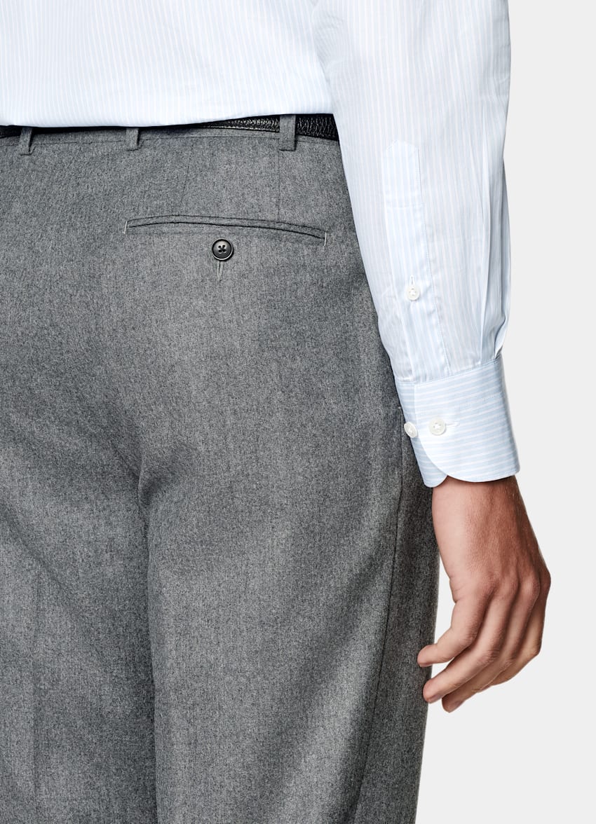 Mid Grey Tailored Fit Havana Suit