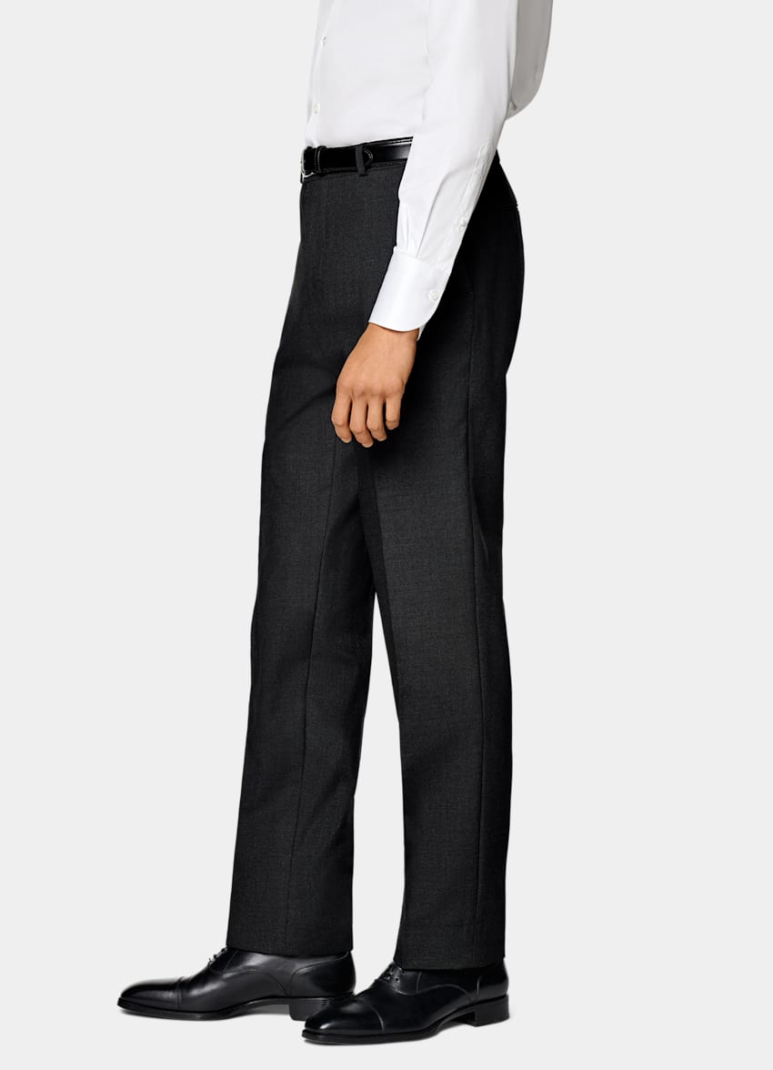 Dark Grey Tailored Fit Havana Suit