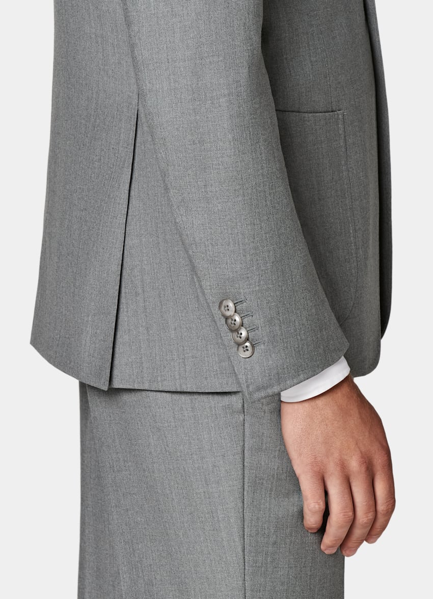Mid Grey Perennial Tailored Fit Havana Suit