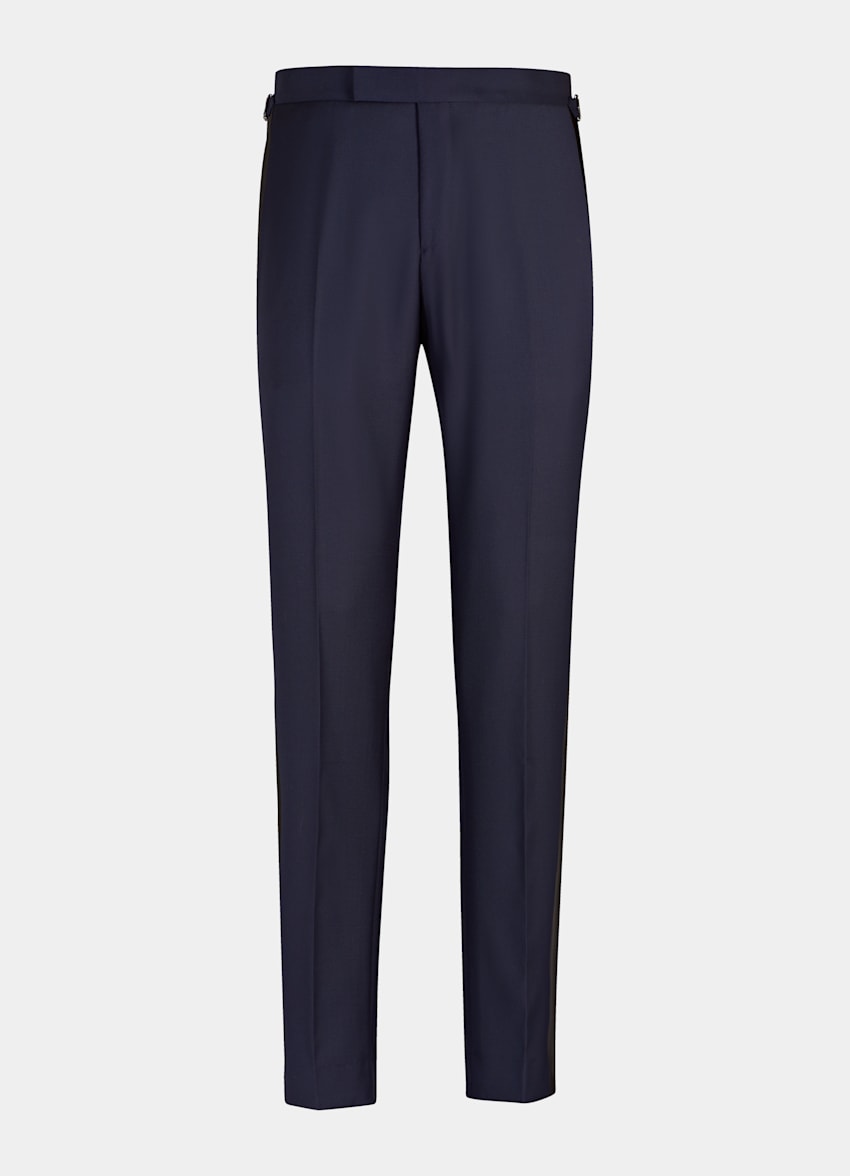 Navy Three-Piece Tailored Fit Lazio Tuxedo