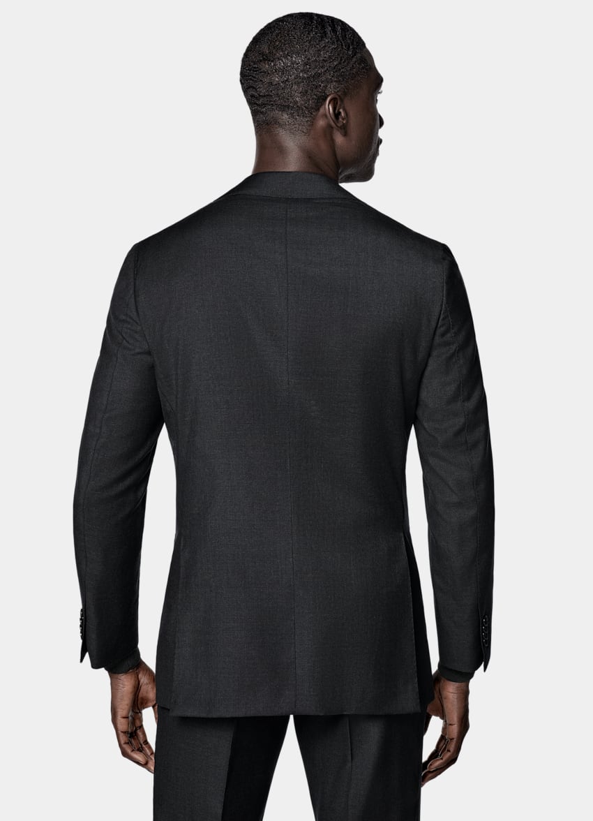 Dark Grey Perennial Tailored Fit Havana Suit