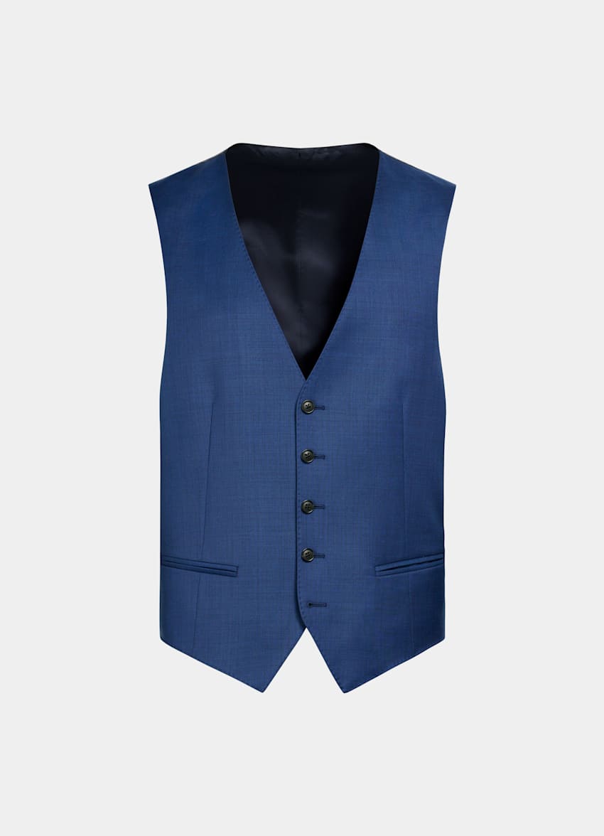 Mid Blue Waistcoat