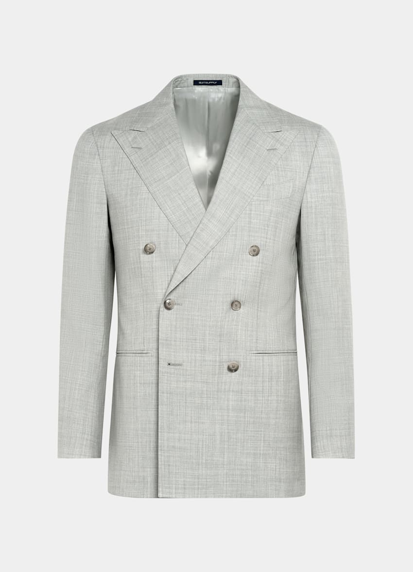 Light Grey Custom Made Suit