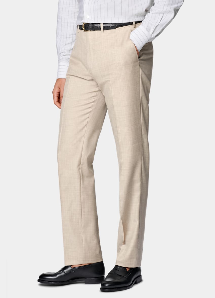 Sand Tailored Fit Havana Suit