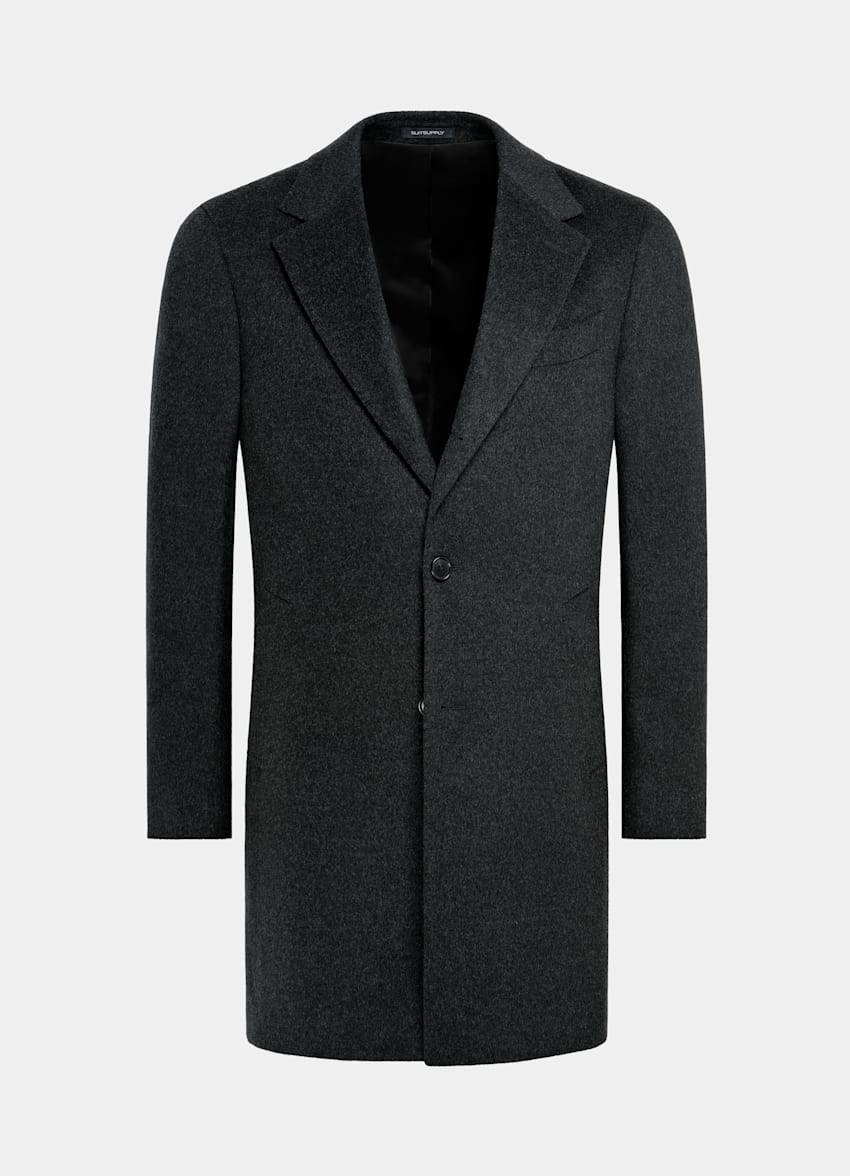 Dark Grey Overcoat