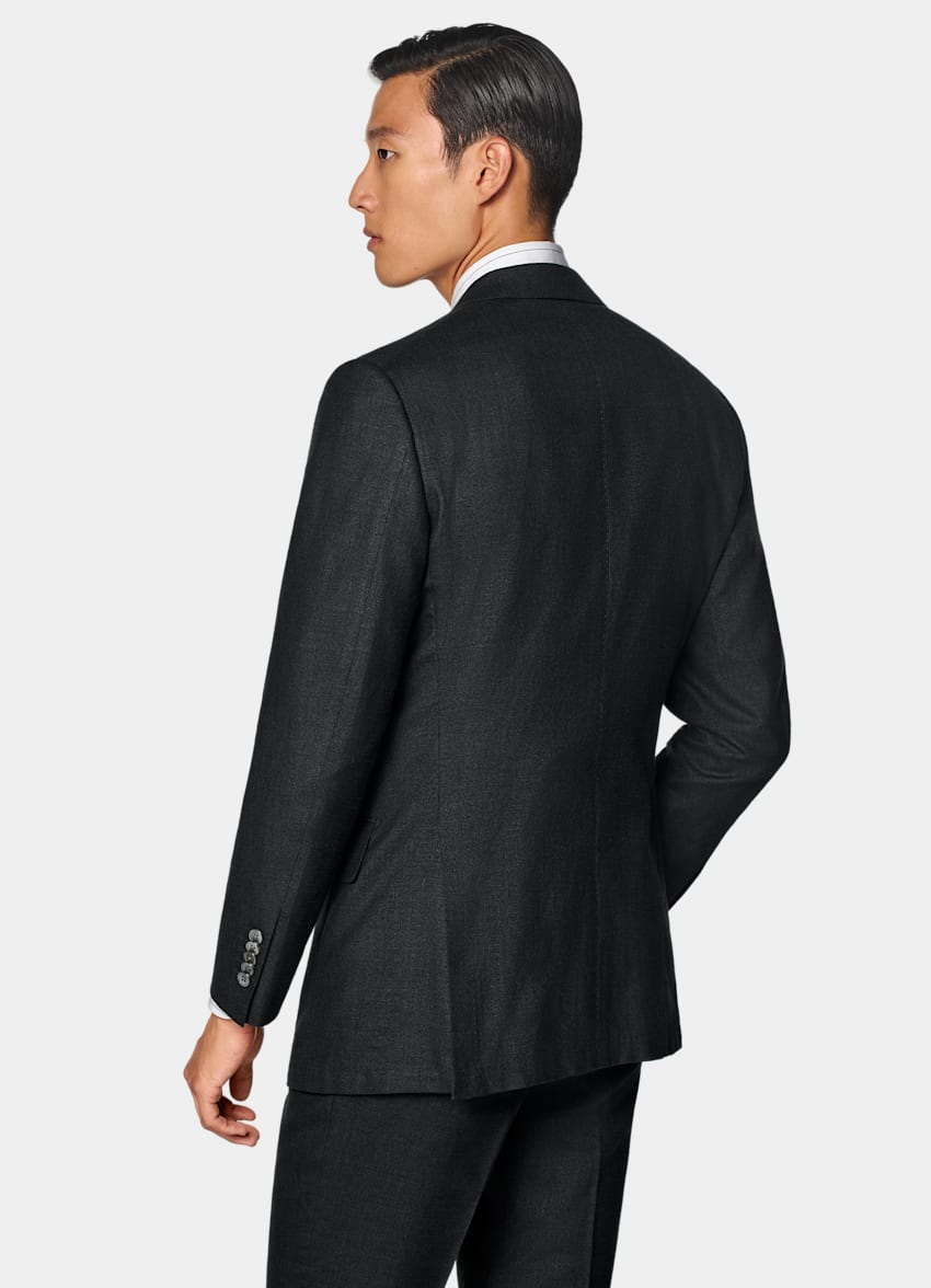 Black Tailored Fit Milano Suit