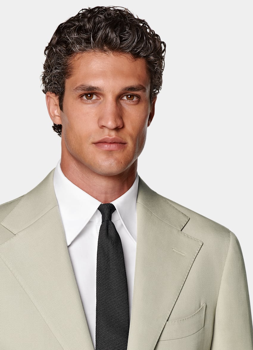 Light Green Relaxed Fit Roma Suit