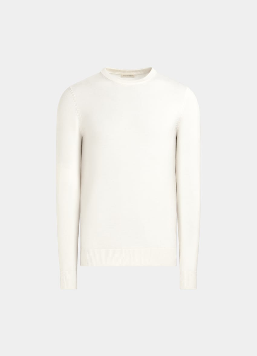 Grey Merino Crewneck