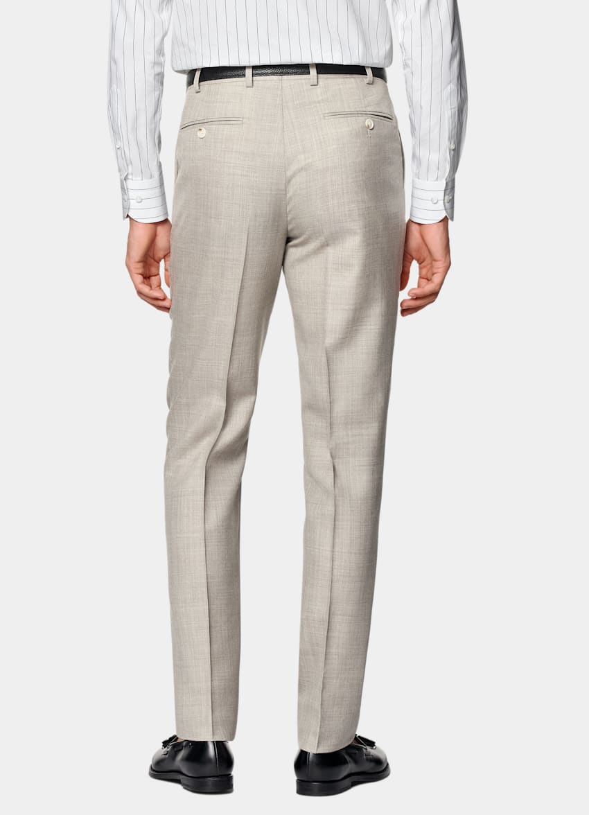 Light Brown Custom Made Suit