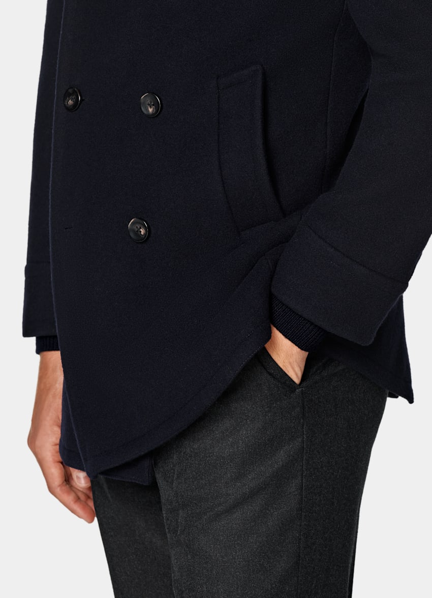 Navy Peacoat