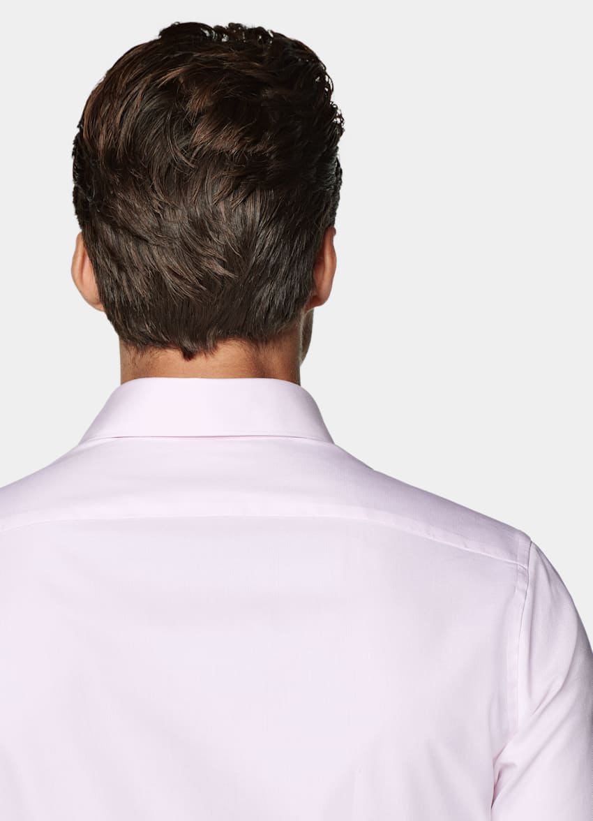 Pink Royal Oxford Slim Fit Shirt