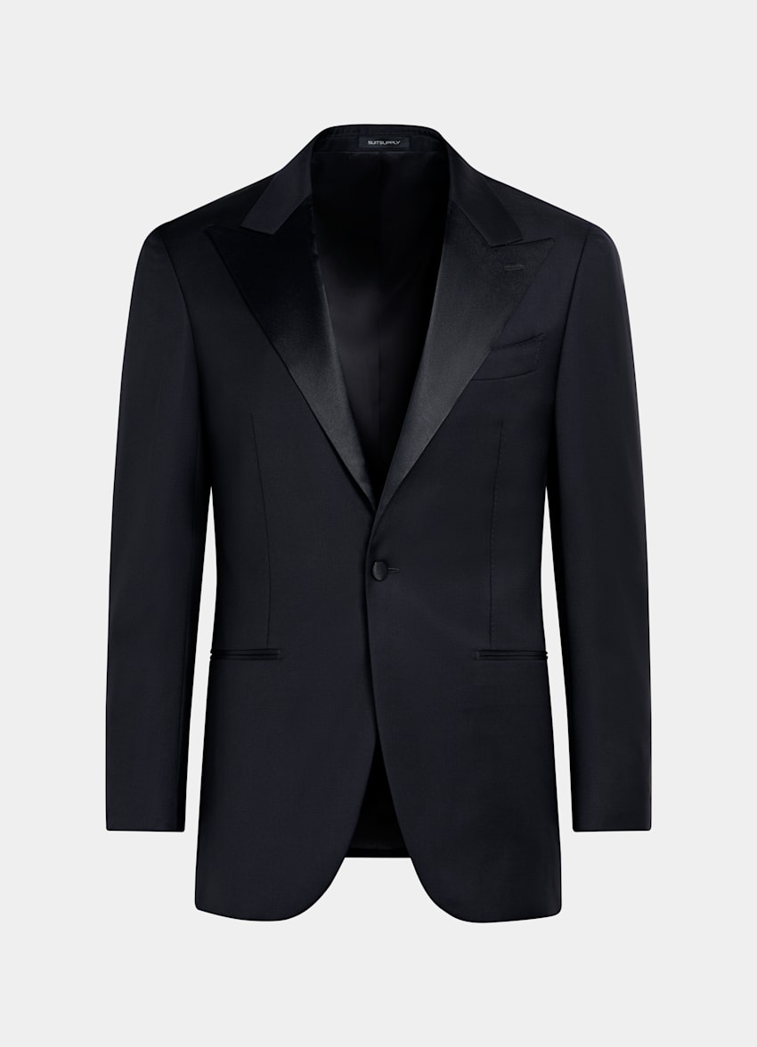 Navy Tailored Fit Havana Dinner Jacket