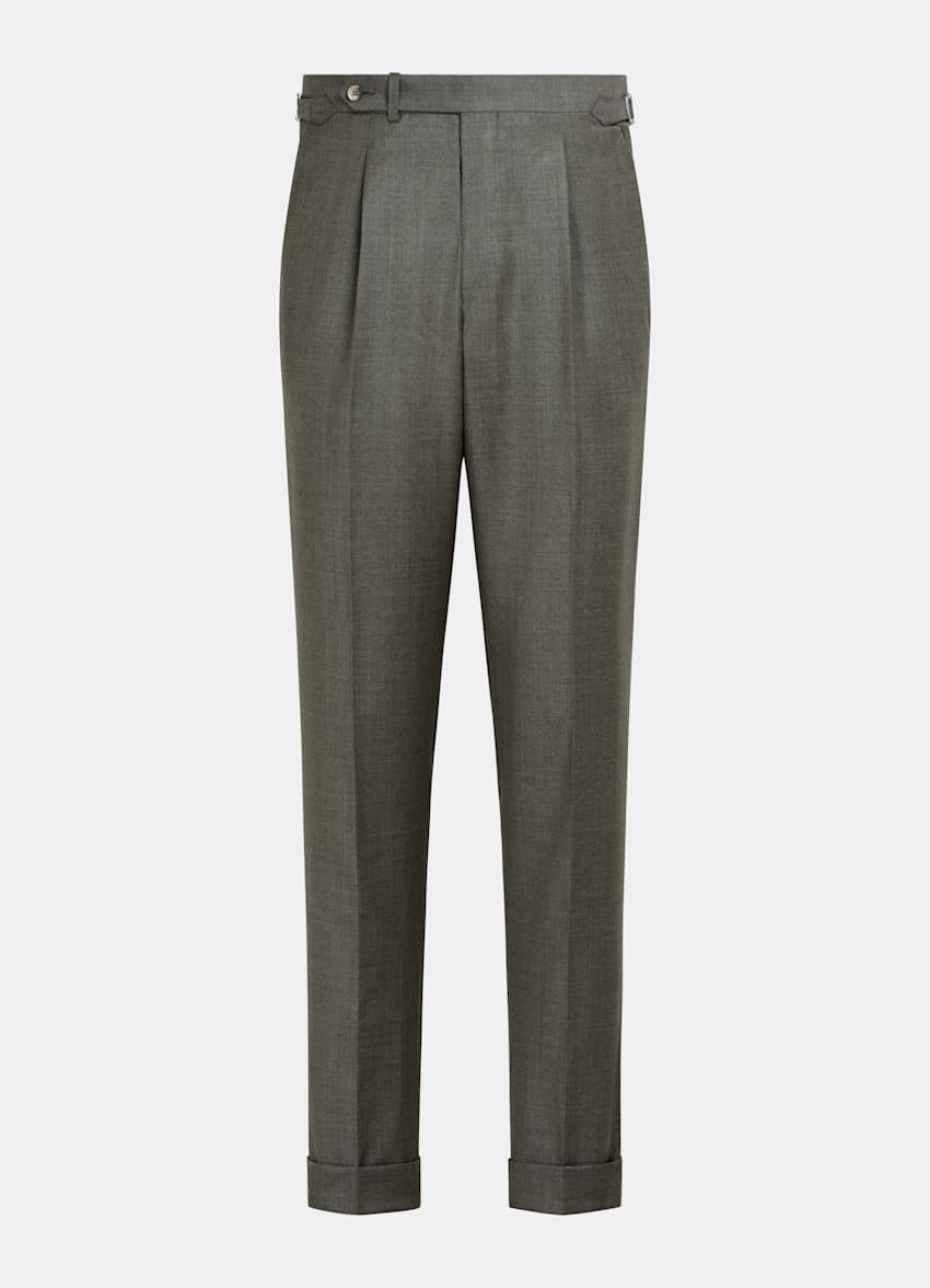Dark Green Perennial Three-Piece Tailored Fit Havana Suit