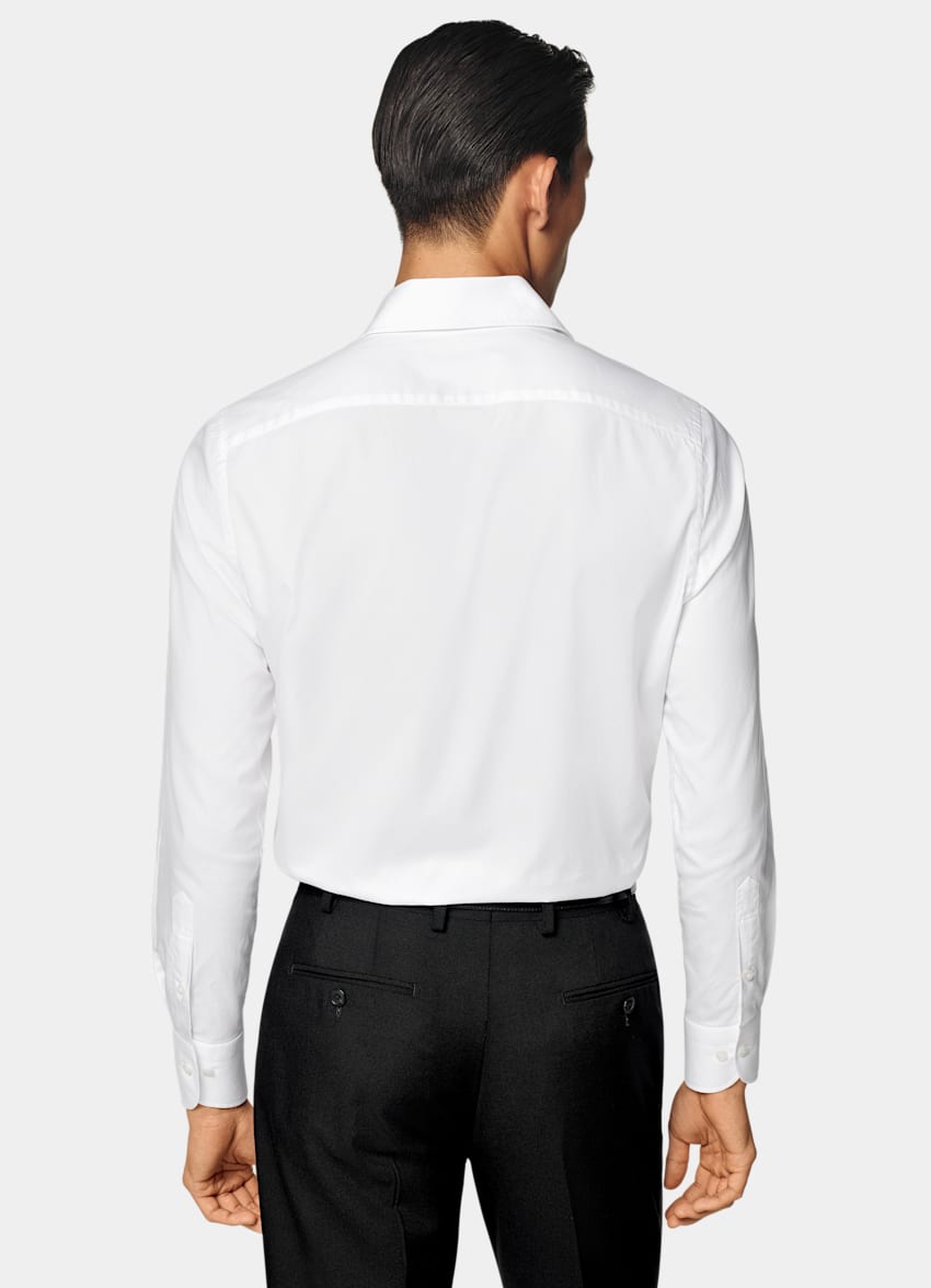 White Point Collar Tailored Fit Shirt