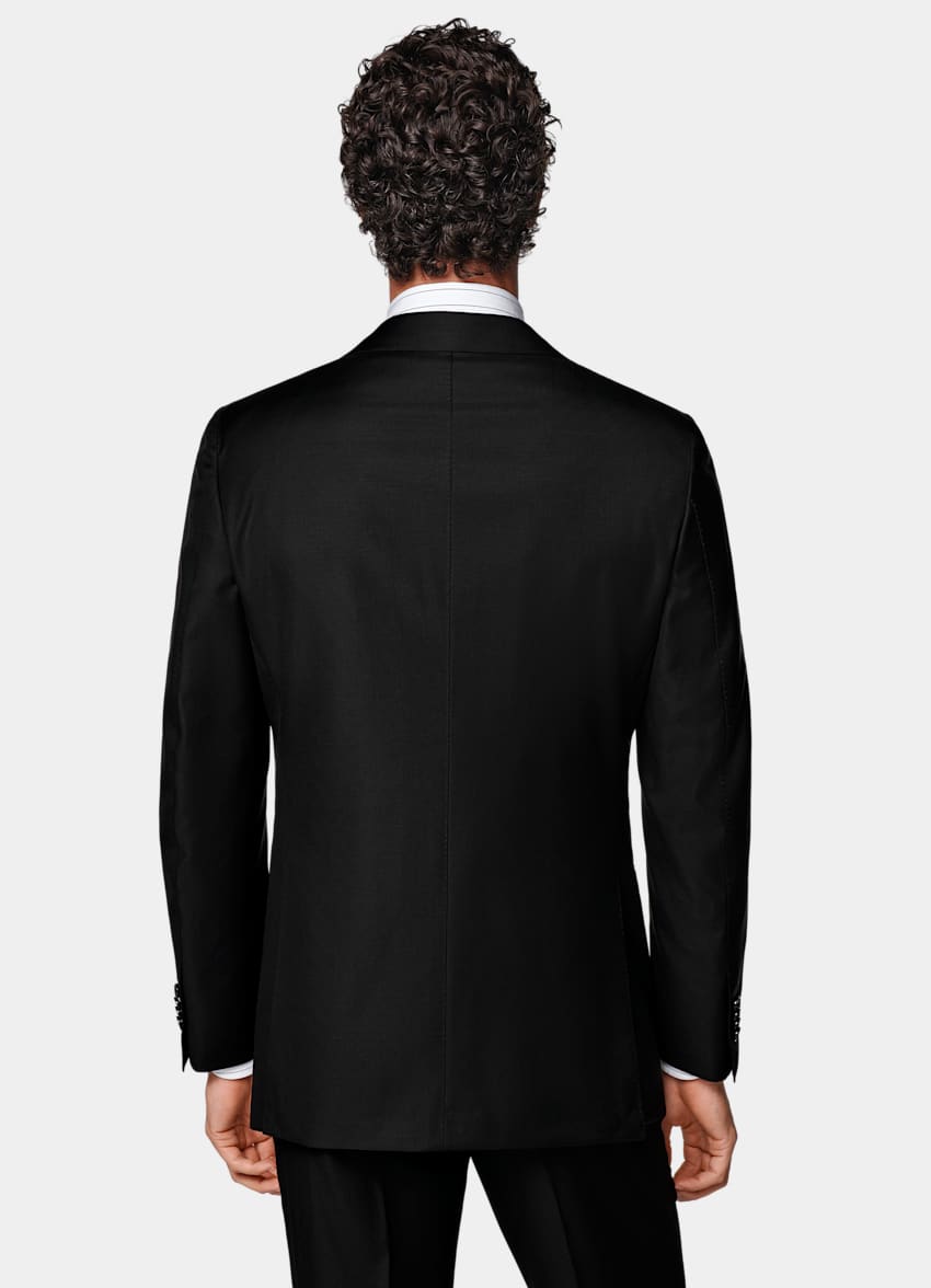 Black Tailored Fit Havana Suit